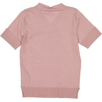 Coco Blanc Soft Pink V-neck Sweater