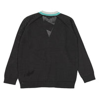 Bonpoint Black Trimmed V-neck Cardigan