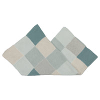 Bonpoint Blue Patchwork Blanket