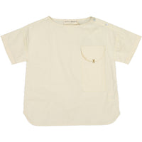 City Goats Muted White Play Top