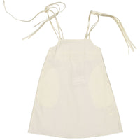 City GoatsMuted White Dandelion Strap Dress