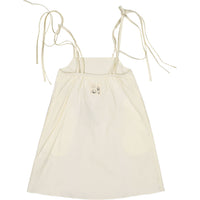 City GoatsMuted White Dandelion Strap Dress