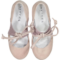 Nueces  Rose Suede Ballerina