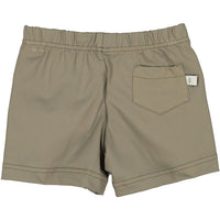 Nueces  Khaki Boxer Swimshorts