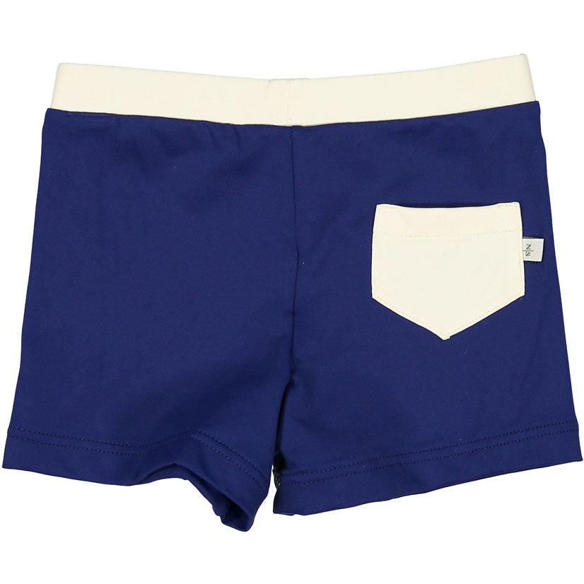 Nueces  Navy Boxer Swimshorts