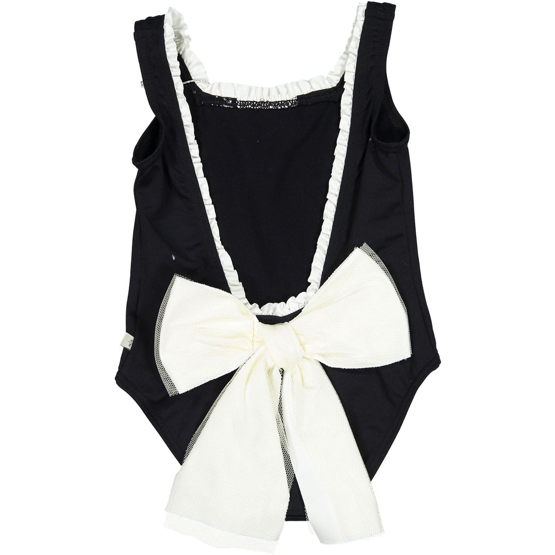 Nueces  Black Bow Swimsuit