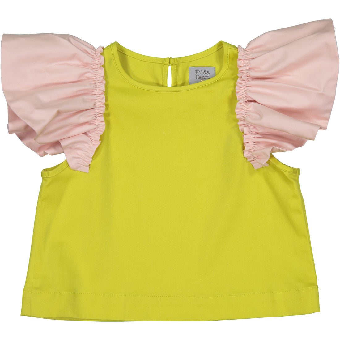 Hilda.Henri Yellow Valentine Top