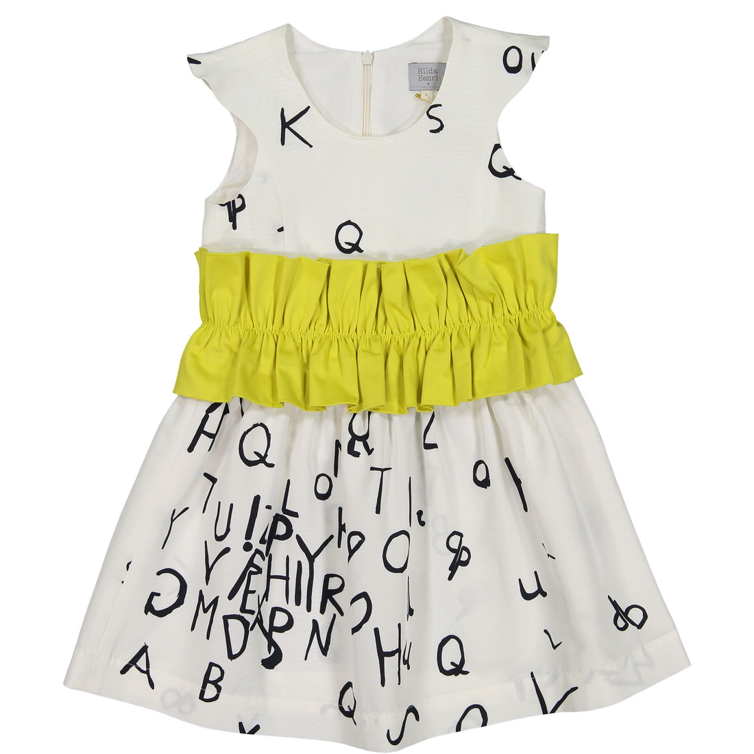 Hilda.Henri White Letters Zoya Dress