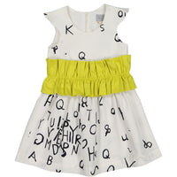 Hilda.Henri White Letters Zoya Dress