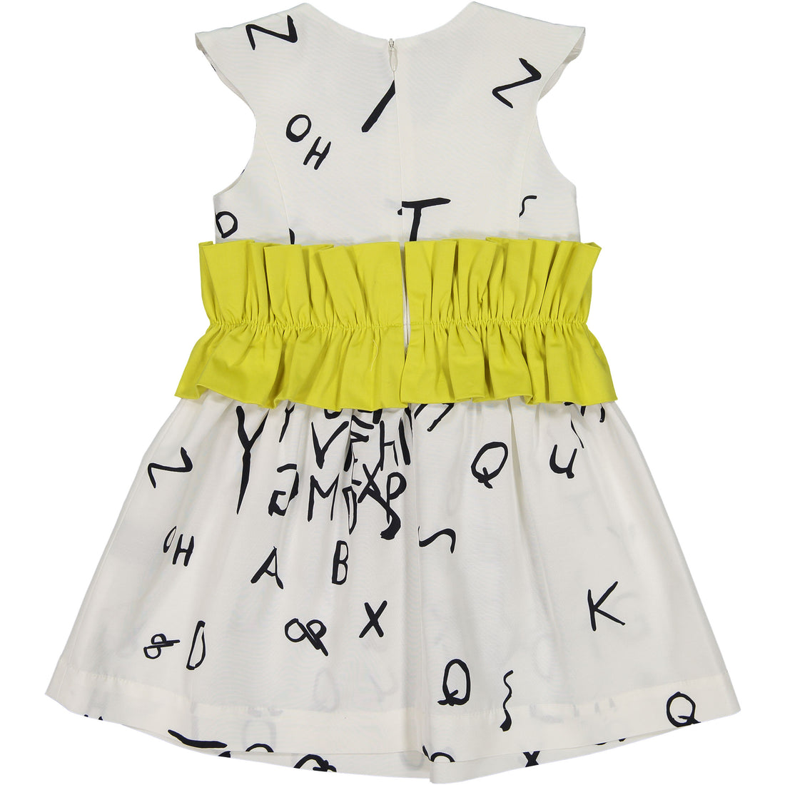 Hilda.Henri White Letters Zoya Dress