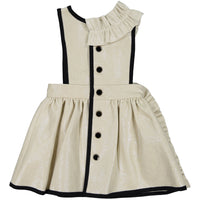 Hilda.Henri Off White Anais Dress