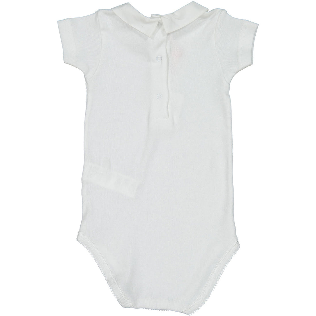 Bonpoint Fish Embroidered Bodysuit