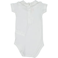 Bonpoint Fish Embroidered Bodysuit