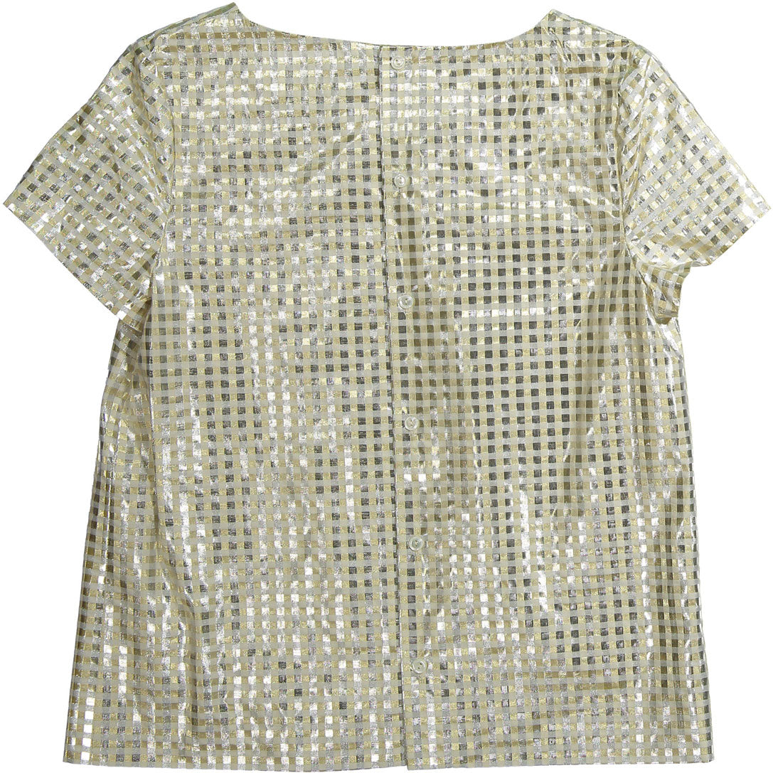 Bonpoint Gold Jacquard YAM Blouse