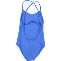 Bonpoint Bright Blue Cherry Rhinestone Swimsuit