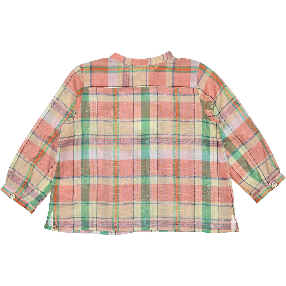 Bonpoint Pink Plaid Baby Tunic