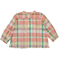 Bonpoint Pink Plaid Baby Tunic