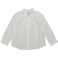 Bonpoint White Small Print Shirt