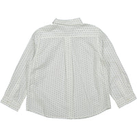Bonpoint White Small Print Shirt