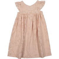 Bonpoint Pink Embellished Flowers Dress