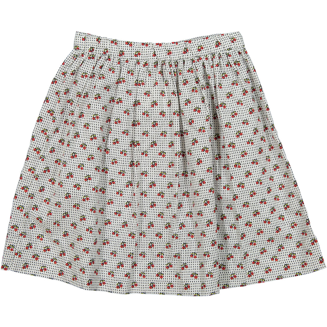 Bonpoint Cherry Stitched Gabie Skirt