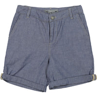 Bonpoint Navy Linen Shorts