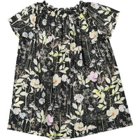 Bonpoint Black Floral Garden Swing Dress
