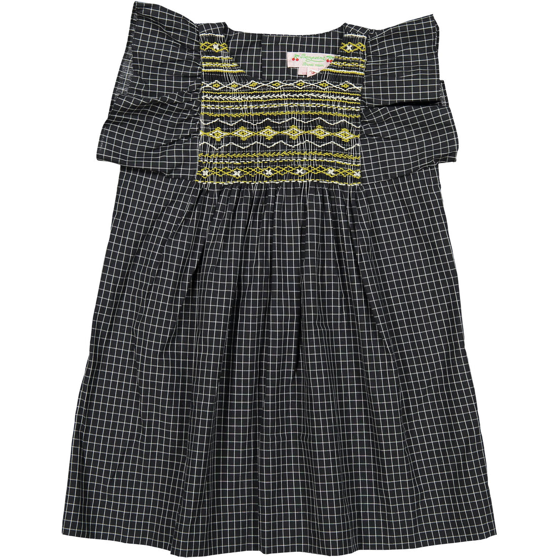 blue dress for baby girl Bonpoint Girls Cora Dress in Black