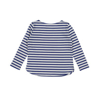 Bonpoint Navy Stripe Cherry Tee
