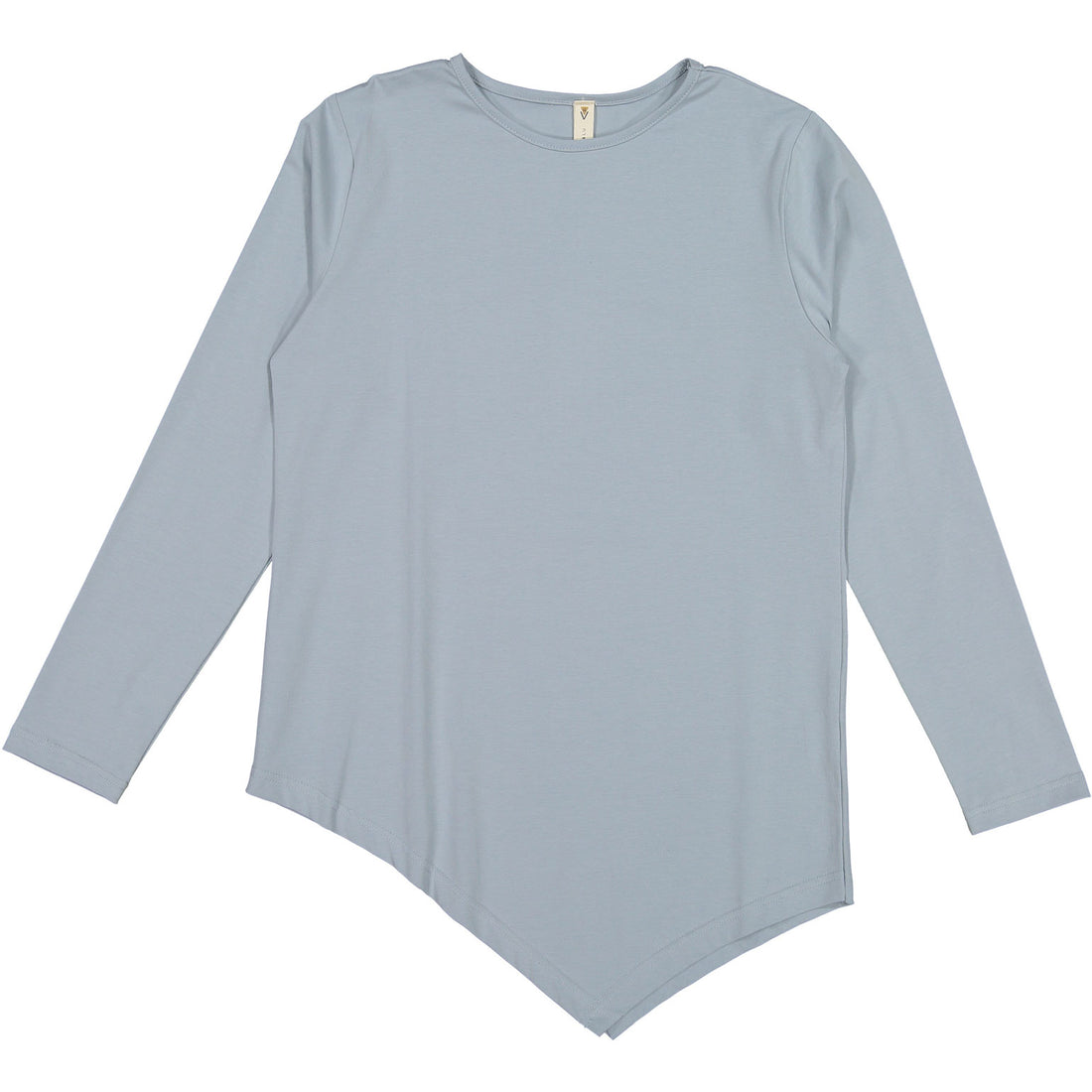 Ava and Lu Light Blue Asymmetrical Tee