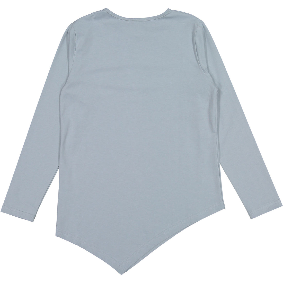 Ava and Lu Light Blue Asymmetrical Tee