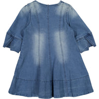 ROWE Washed Denim Zip Dress
