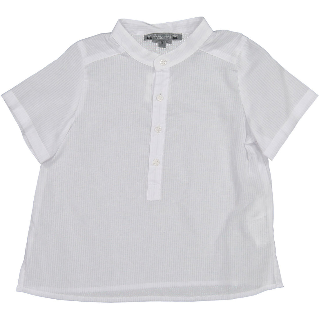 Bonpoint Cream/Grey Stripe Cesar Tunic