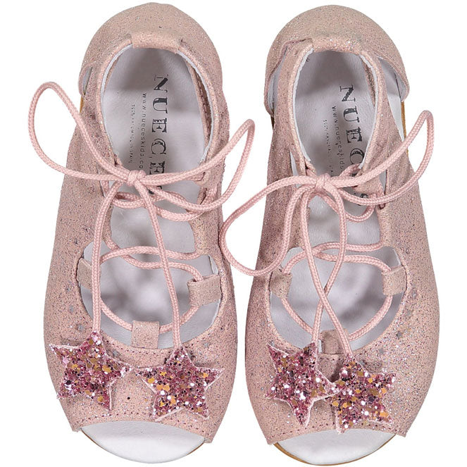 Nueces  Rose Suede Sandals