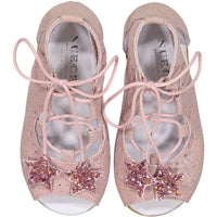 Nueces  Rose Suede Sandals