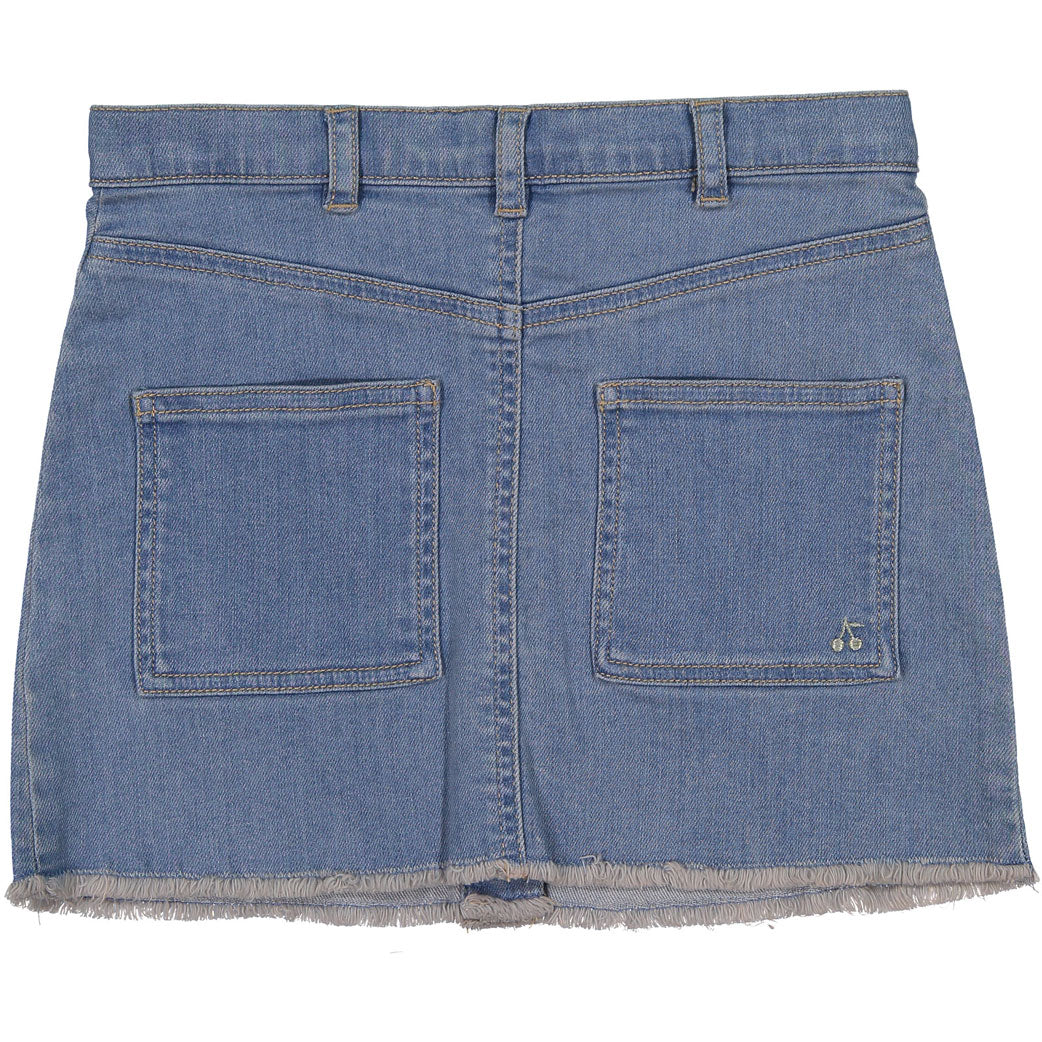 Bonpoint Jean Mini Buttons Skirt
