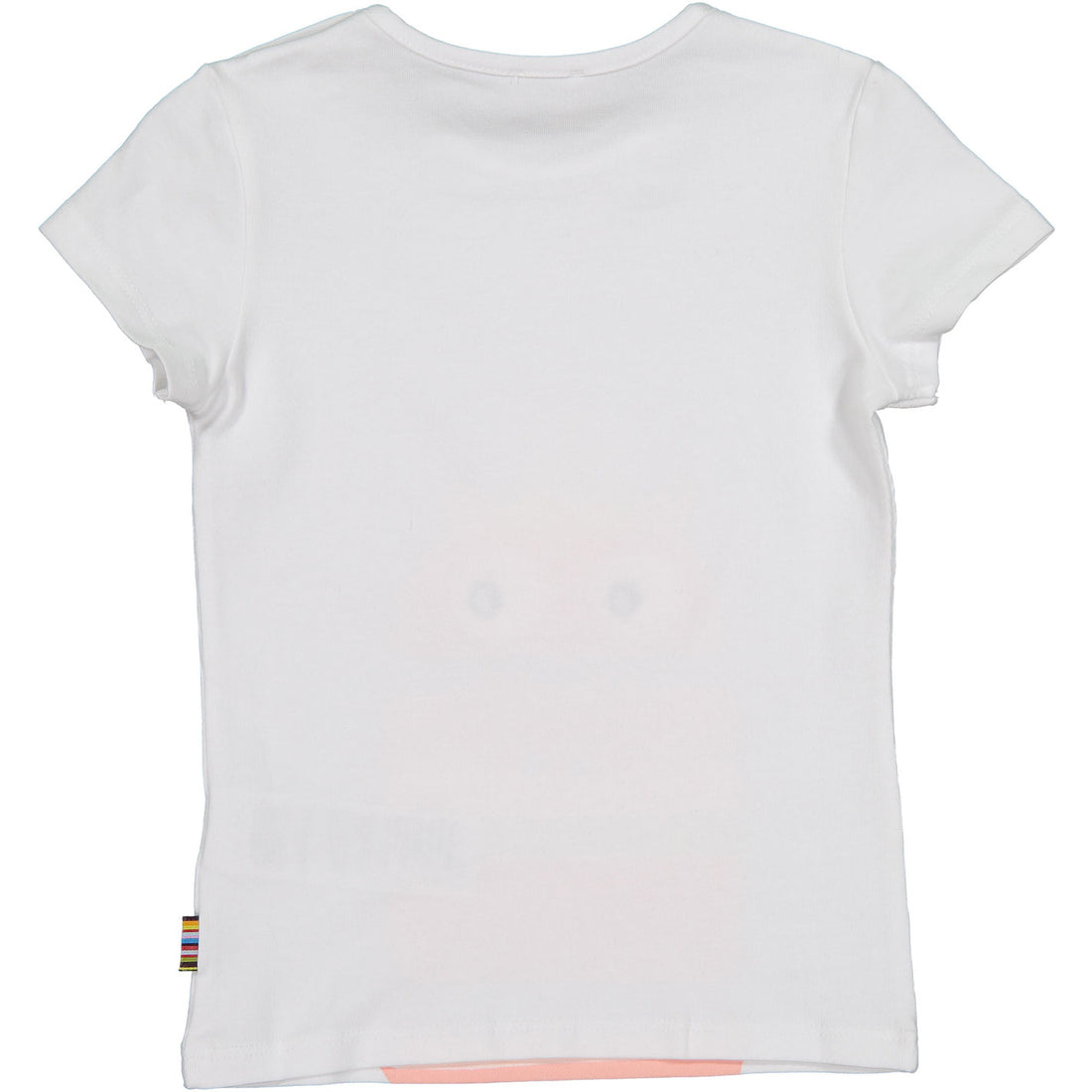 Paul Smith Junior White Pink Monster Stripe Tee