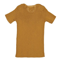 Mabli Bronze Tesni Skinny Rib Tee