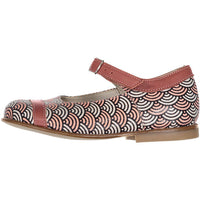 Pepe Pink Trimmed Mary Janes