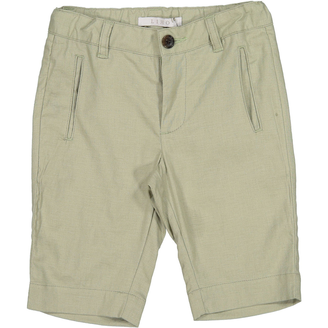 Liho Pale Khaki Linen Hope Shorts