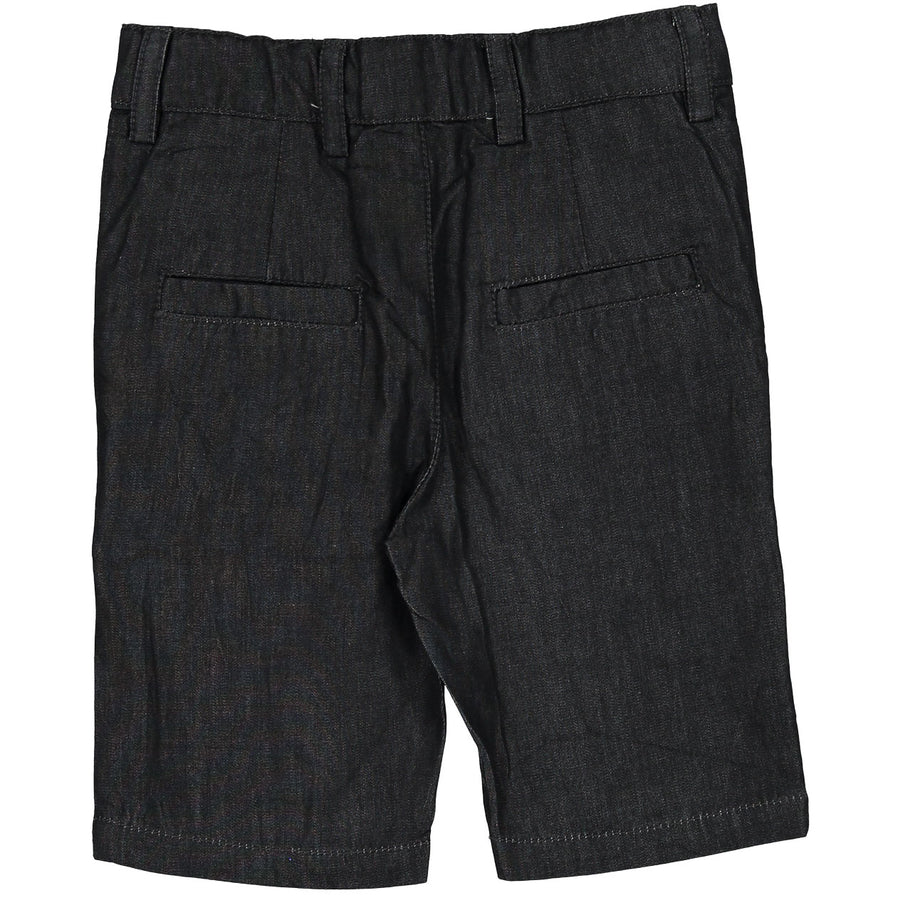 Marin + Morgan Black Rowan Shorts