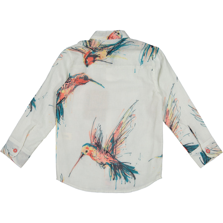 Marin + Morgan Calliope Print Jace Shirt