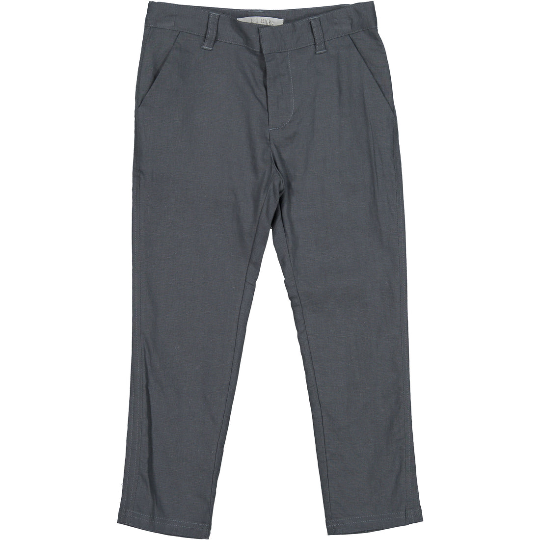 Liho Steel Grey Linen Russel Trousers