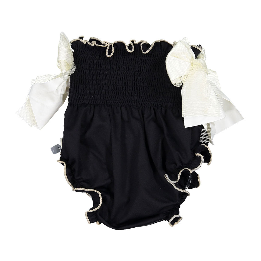 Nueces  Black Bow Swim Bloomers