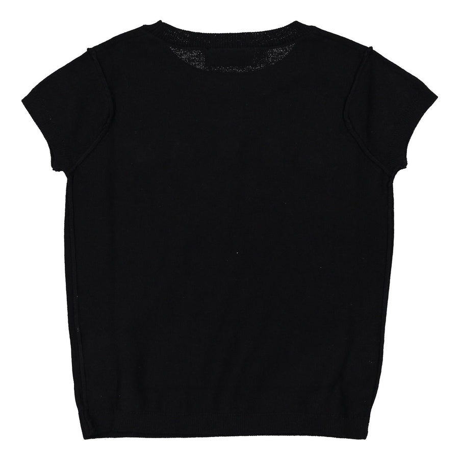 Sonia Rykiel  Black Crown Knit Sweater