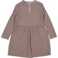 Le Petit Coco Purple Gauze Smock dress
