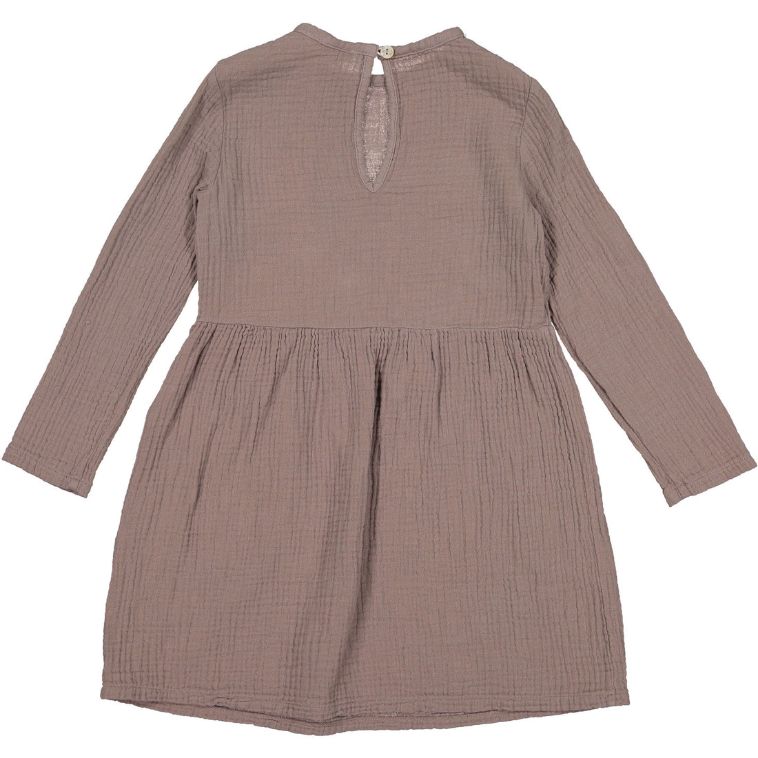 Le Petit Coco Purple Gauze Smock dress