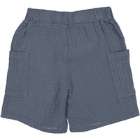 Le Petit Coco Grey Crepe Shorts