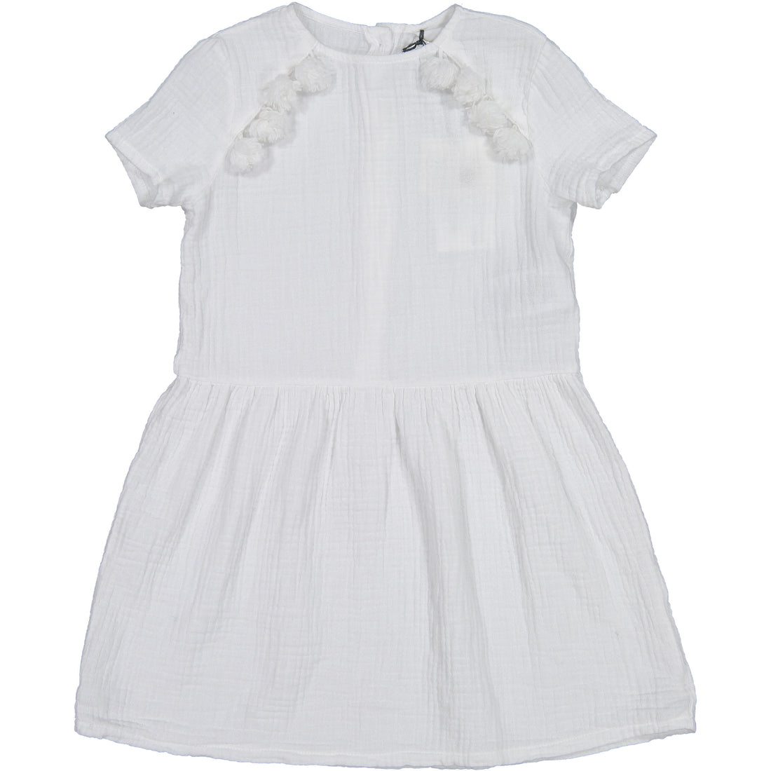 Le Petit Coco Crepe Tassel Dress