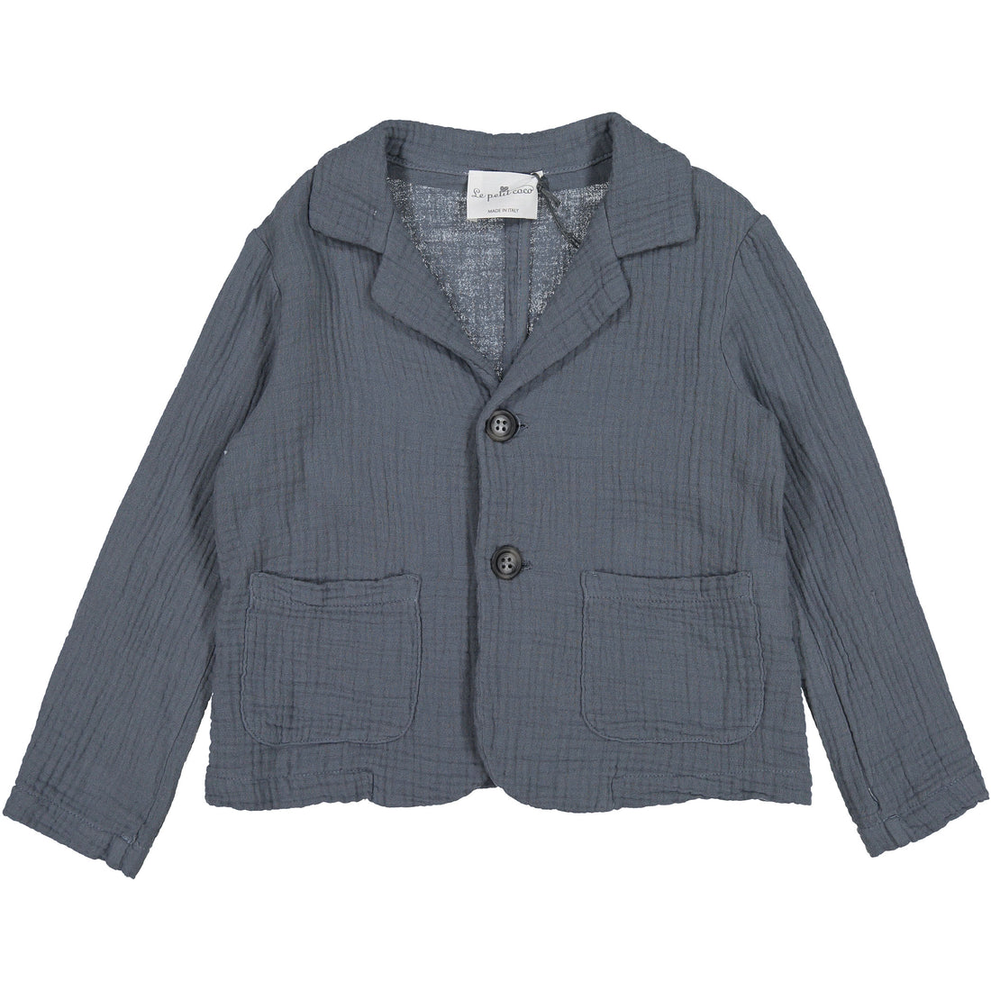 Le Petit Coco Grey Crepe Blazer